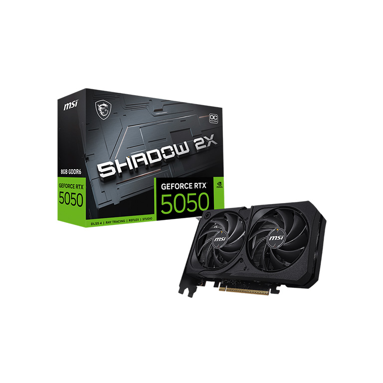 MSI GeForce RTX™ 5050 8G SHADOW 2X OC