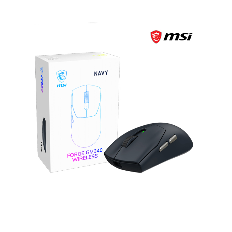 MSI FORGE GM340 WIRELESS (Navy) - Image 2