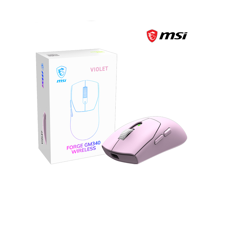 MSI FORGE GM340 Wireless (Violet)